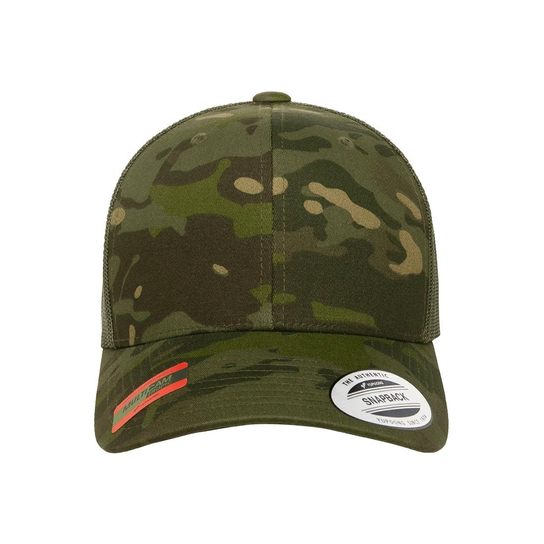 Flexfit YP Classics Retro Trucker Cap (OS / Moro) FlexFit
