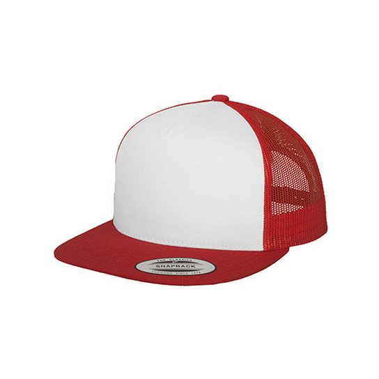 Flexfit YP Classics Trucker Cap (OS / Czerwony) FlexFit