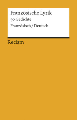 Französische Lyrik Reclam Philipp Jun., Reclam Philipp