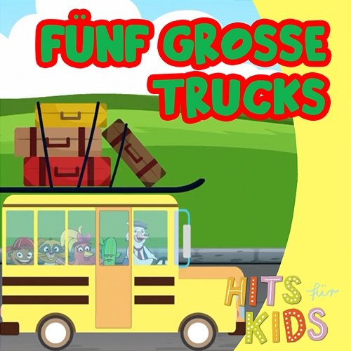Fünf große Trucks Keks & Kumpels