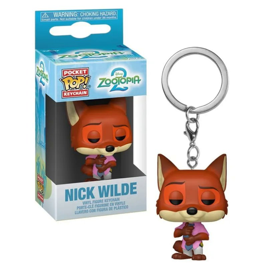 Funko Brelok Zootopia 2 - Nick Wilde Keychain Funko POP!