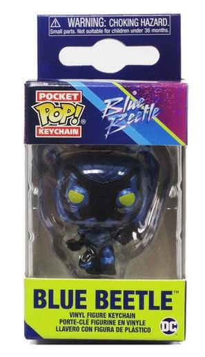 Funko Pop, Brelok Keychain Blue Beetle Funko POP!