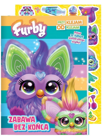 Furby Przyklejam Odklejam Media Service Zawada Sp. z o.o.