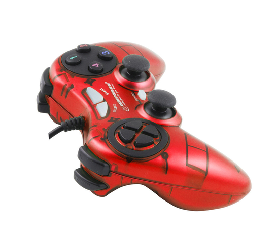 Gamepad PC USB Fighter czerwon