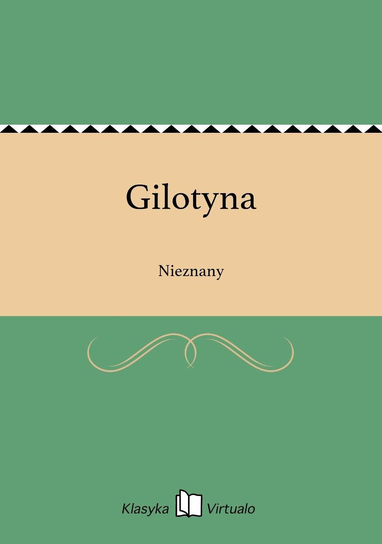 Gilotyna - ebook epub Nieznany