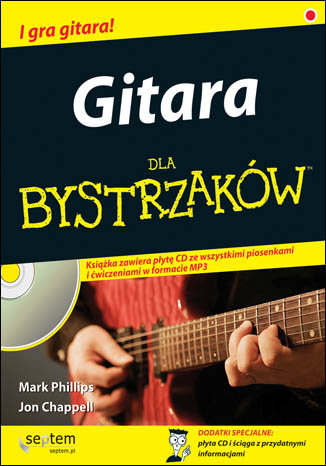 Gitara dla bystrzaków + CD Phillips Mark, Chappell Jon