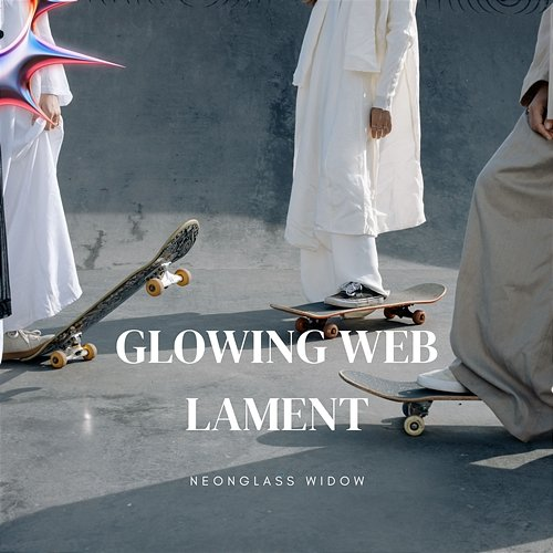 Glowing Web Lament Neonglass Widow
