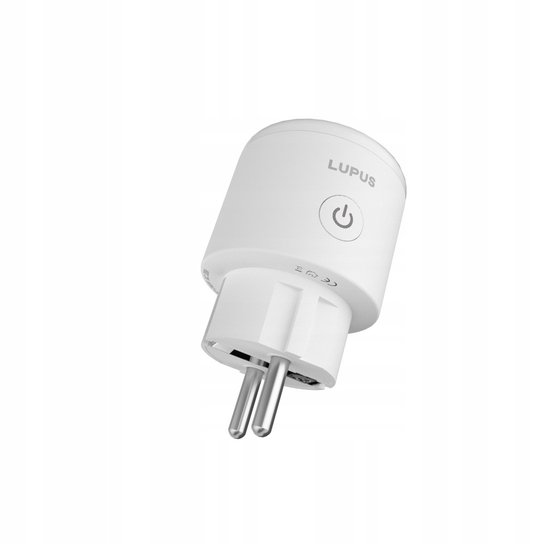 Gniazdko Lupus Mini Plug Smart ZigBee 20A 4200W App Timer Białe Artline