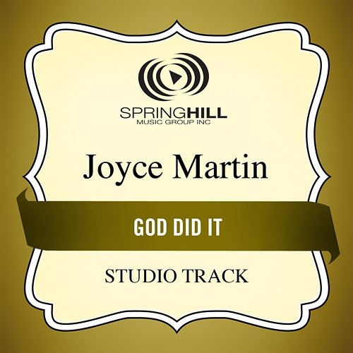 God Did It Joyce Martin Sanders