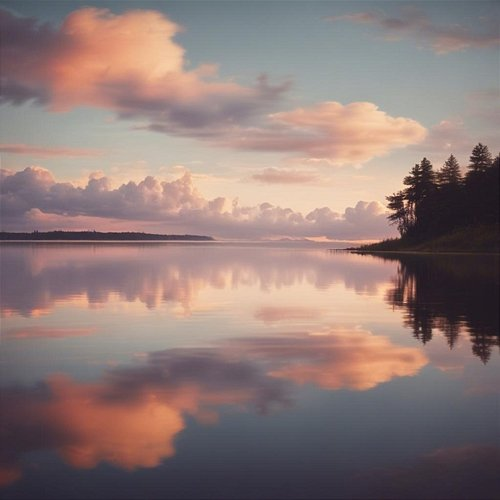 Golden Echo Misty Lake
