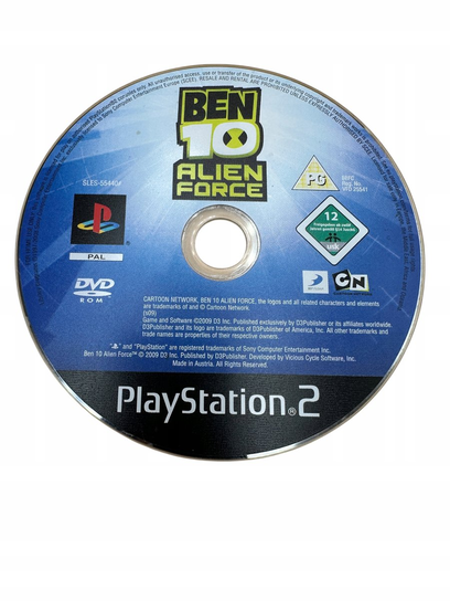 Gra Ben 10 Alien Force Sony PlayStation 2 PS2 Dovetail