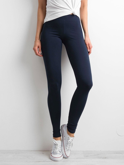 Granatowe legginsy Basic-XS Basic Feel Good