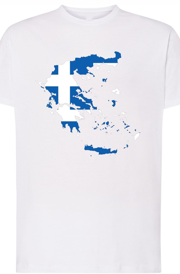 Grecja Męski Modny T-shirt NadrukLogo Rozm.XS Inna marka
