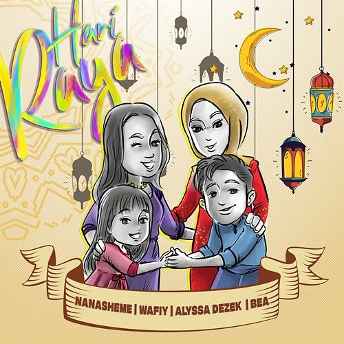 Hari Raya Nanasheme, Wafiy, Bea, Alyssa Dezek