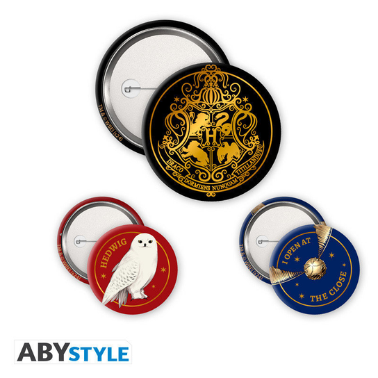 HARRY POTTER - Przypinki - Hogwarts ABYstyle