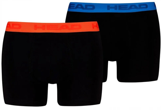 HEAD BOKSERKI MĘSKIE BASIC BOXER 2P BLACK r S Head