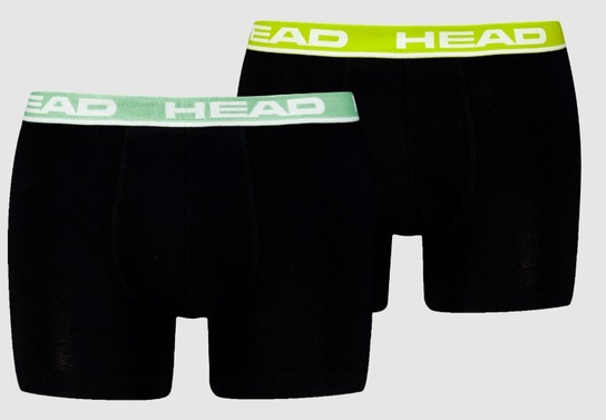 HEAD BOKSERKI MĘSKIE BASIC BOXER 2P BLACK r S Head