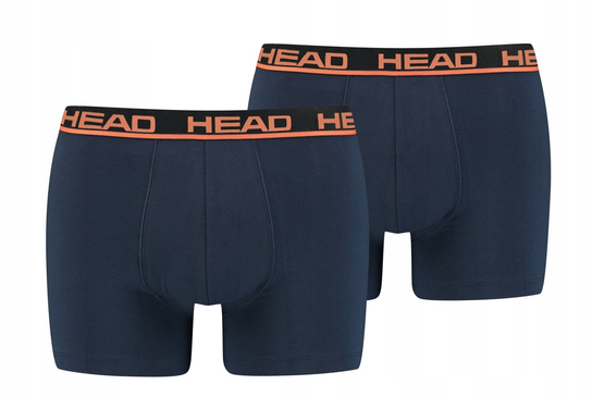 HEAD BOKSERKI MĘSKIE BASIC BOXER 2P NAVY r S Head