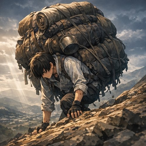 Heavy Burden Phantom Quilted Sky