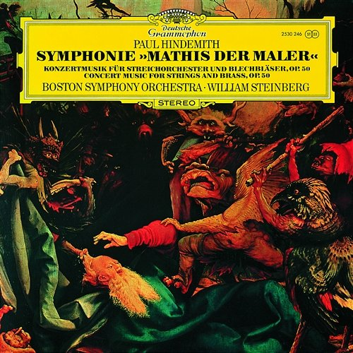 Hindemith: Symphony "Mathis Der Maler" Daniel Benyamini, Orchestre de la Société des Concerts du Conservatoire, Boston Symphony Orchestra, William Steinberg, Daniel Barenboim