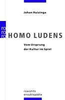 Homo Ludens Huizinga Johan