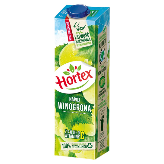 Hortex Napój winogrona 1 l Hortex
