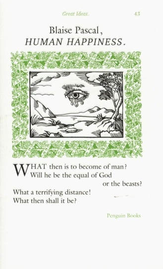 Human Happiness Blaise Pascal