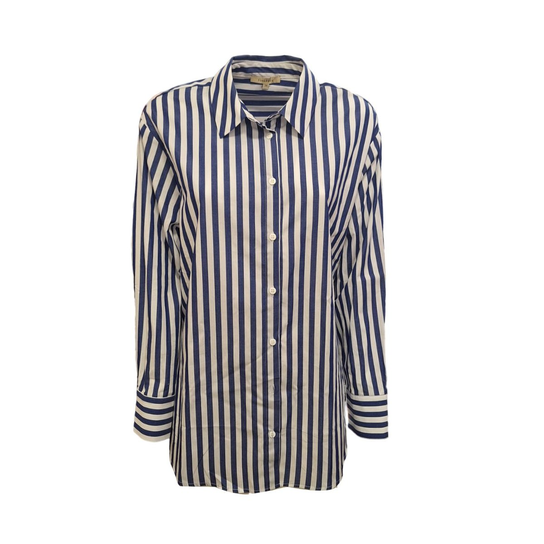 Humility - Camicia Rigata Blu/bianco BENDETO Inna marka