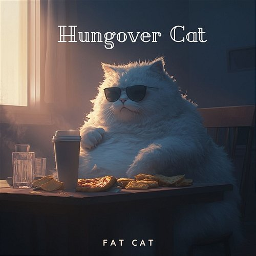 Hungover Cat Fat Cat