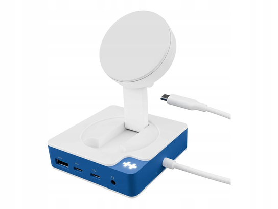 Hyper HyperDrive Flex MagCharge USB-C Hub, Blue | Hyper Hyper