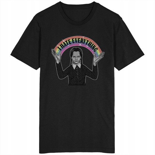 I Hate Everything Koszulka Wednesday Addams GILDAN