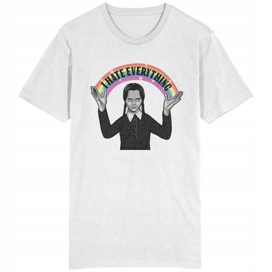 I Hate Everything Koszulka Wednesday Addams GILDAN