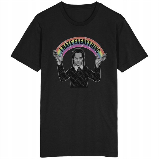 I Hate Everything Koszulka Wednesday Addams GILDAN