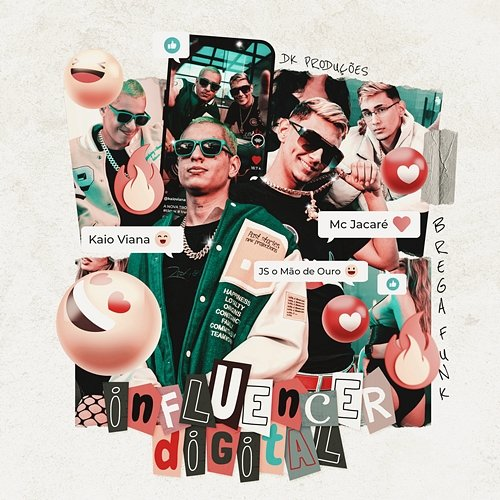 Influencer Digital Kaio Viana, Mc Jacaré, JS o Mão de Ouro
