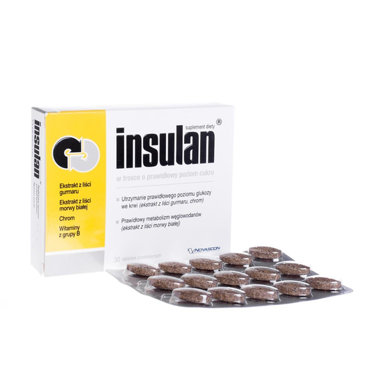 Insulan 30 Tabletek Novascon
