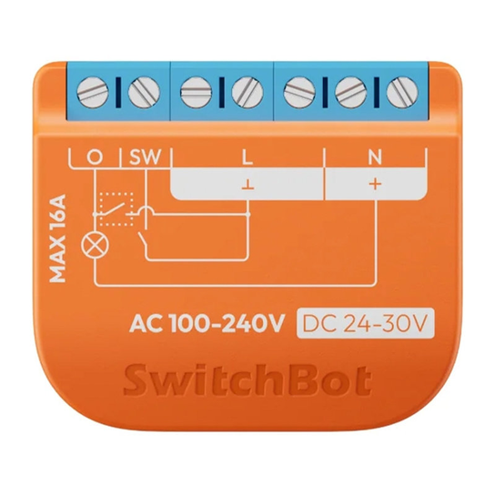 INTELIGENTNY PRZEŁĄCZNIK SWITCHBOT RELAY SWITCH 1PM Inna marka