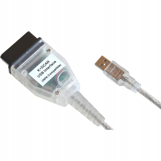 INTERFEJS BMW INPA K+DCAN e31 e38 e66 e60 e64 e46 + CD Konektor
