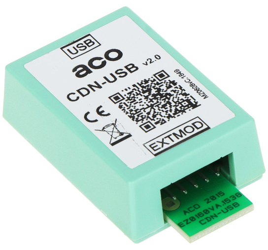 INTERFEJS PROGRAMOWANIA DOMOFONÓW CDN-USB ACO ACO