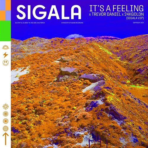 It's A Feeling Sigala, Trevor Daniel, 24KGoldn
