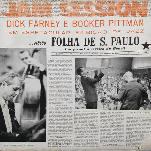 Jam Session Das Folhas Booker Pittman, Dick Farney