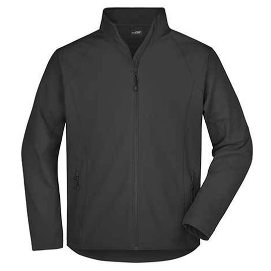 James Bond Męska Kurtka Soft Shell (L / Czarny) James Bond