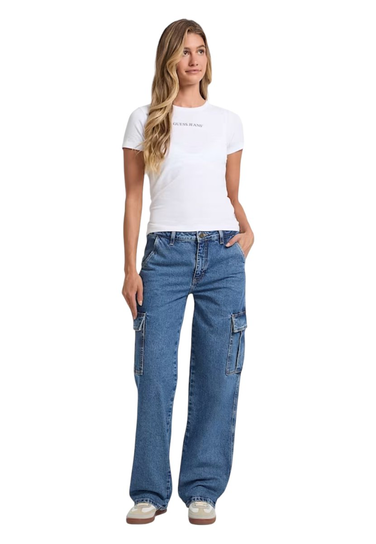 Jeans Donna Guess Jeans Cargo Inna marka