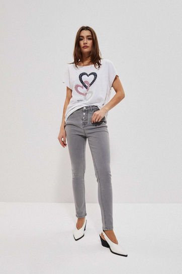 Jeansy push up-XS Moodo