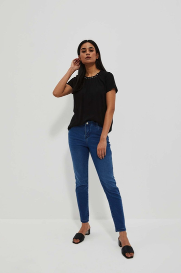 Jeansy push up-XS Moodo