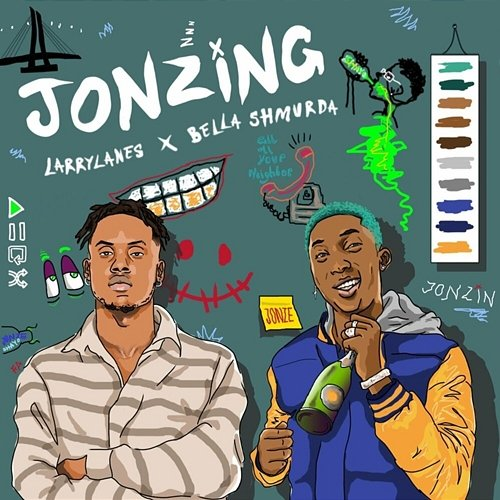 Jonzing Larrylanes and Bella Shmurda