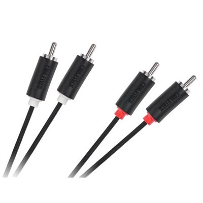 Kabel 2 RCA - 2 RCA CHINCH 3m Cabletech Cabletech