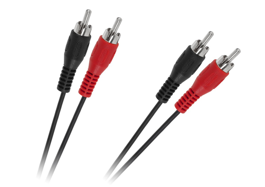 Kabel 2 x RCA - 2 x RCA 5m standard Cabletech Cabletech