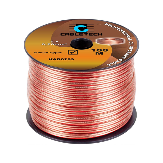 Kabel głośnikowy 0,2mm Cabletech