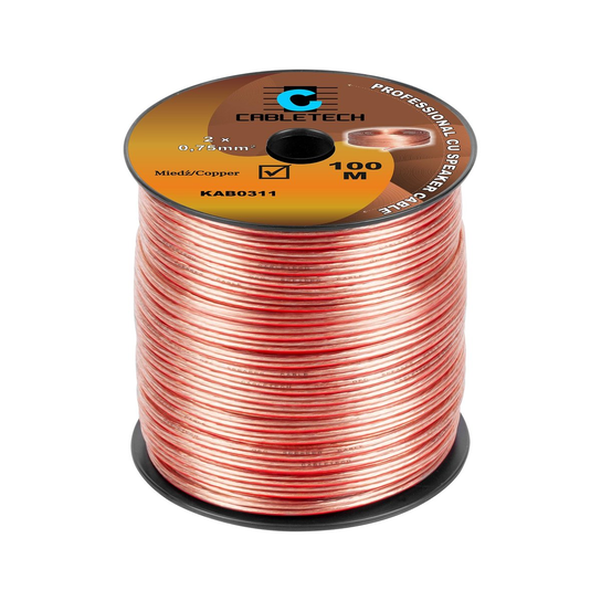 Kabel głośnikowy 0,75mm Cabletech