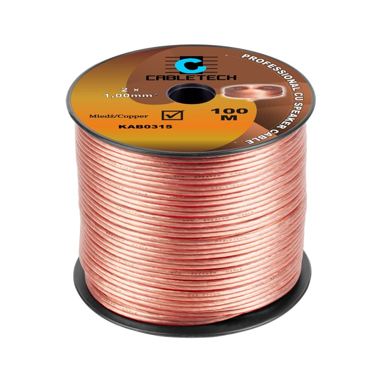 Kabel głośnikowy 1,0mm Cabletech